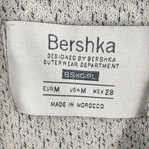 Bershka Women's Gray Teddy Jacket - Picture 4 of 8